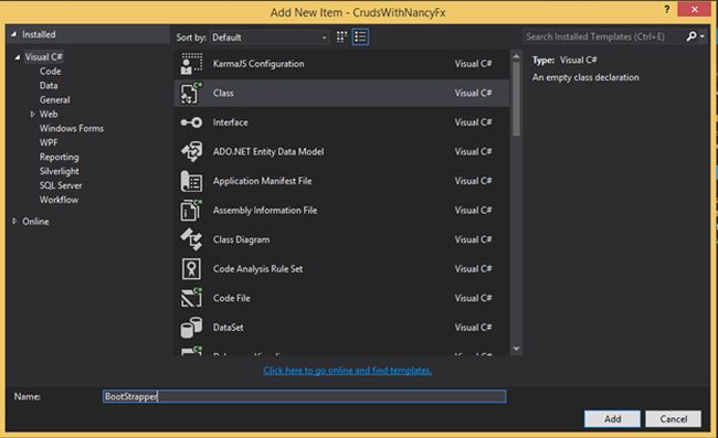 Container and BootStrapper